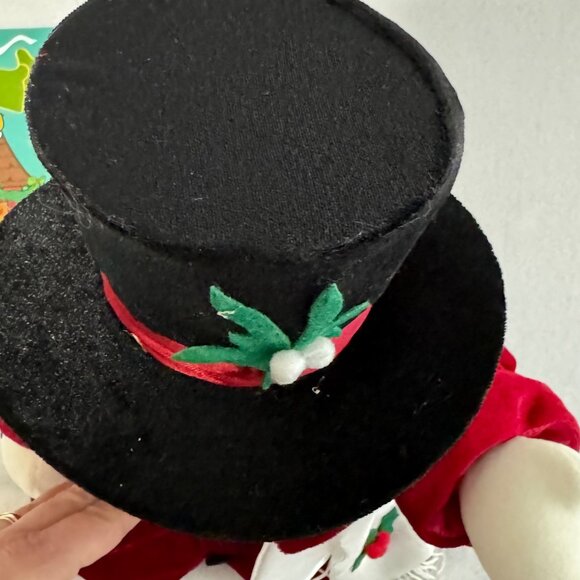 VTG Marshall Fields Uncle Mistletoe 17” Plush Cozy Cloud Cottage NOS - Picture 7 of 12